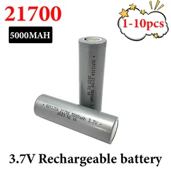 1-10pcs 21700 5000mAh 30A high current Li-Ion rechargeable battery for Tesla power bank camera flashlight toy power battery