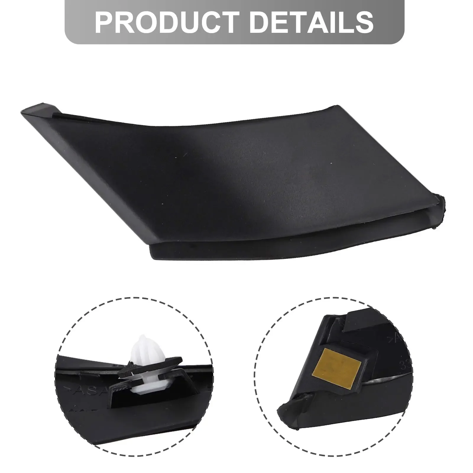 For Toyota For RAV4 2019-2023 Right/Left A-Pillar Trim Panel Cover
