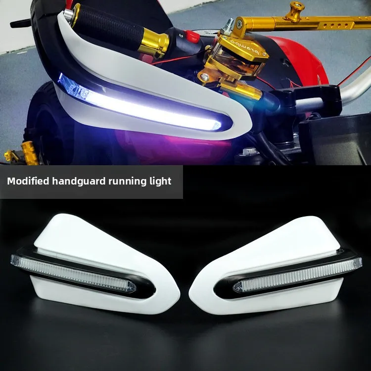 

Подходит для защиты от столкновений уличного велосипеда Little Monster MSX125 с подсветкой, защитой рук и лобовым стеклом.