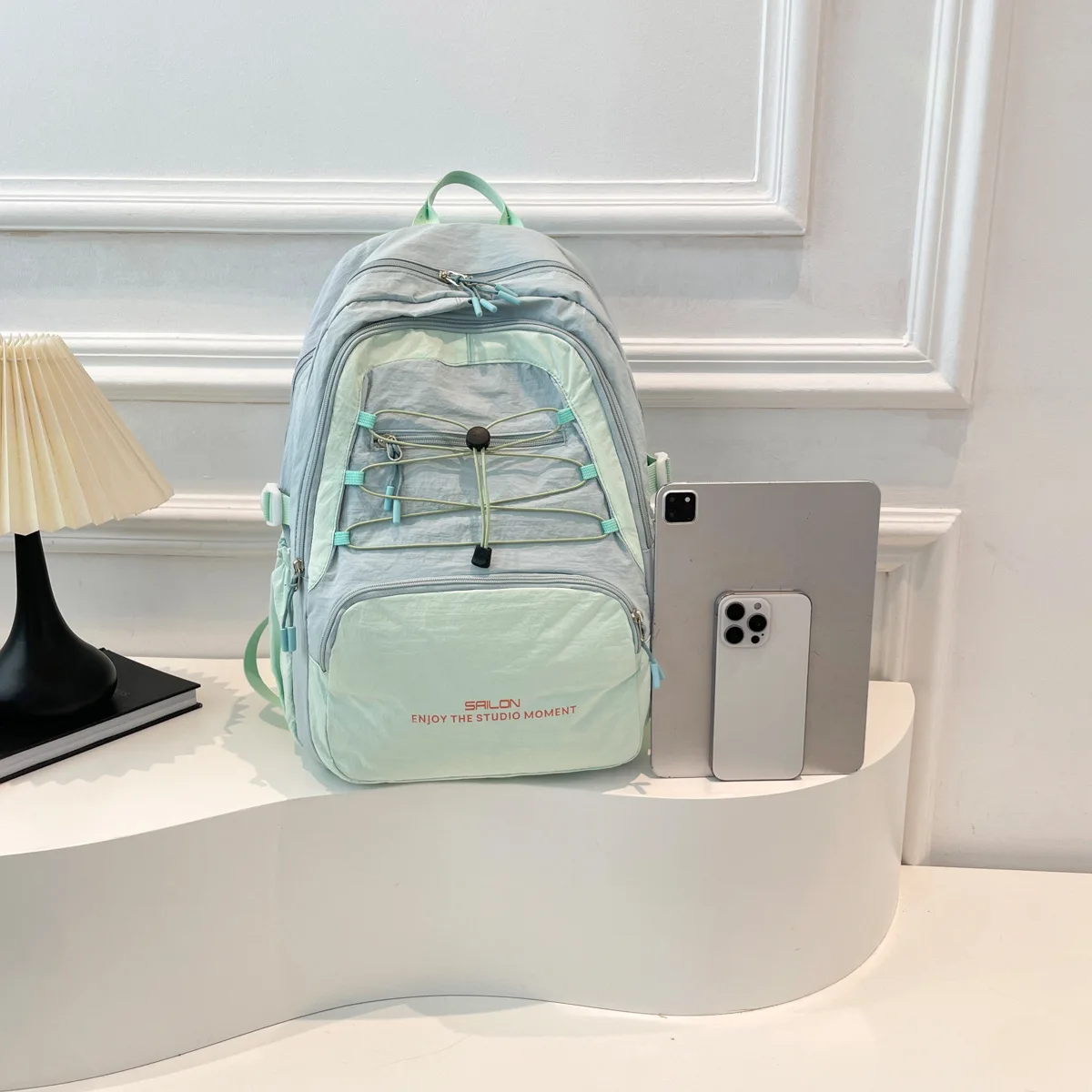 Plecak ze sznurkiem, uniwersalny, na zewnątrz, torba na ramię, dla studenta, na co dzień, do liceum