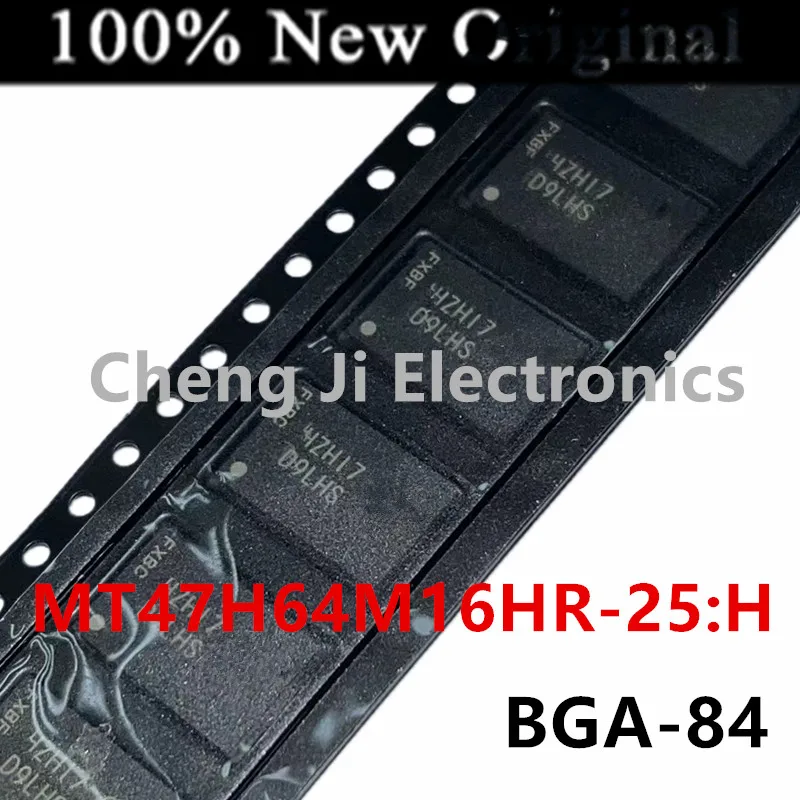 5PCS/Lot   MT47H64M16HR-25:H   MT47H64M16HR-25H   D9LHS   FBGA-84   New original flash memory chip   MT47H64M16HR-25E:H   D9LHT