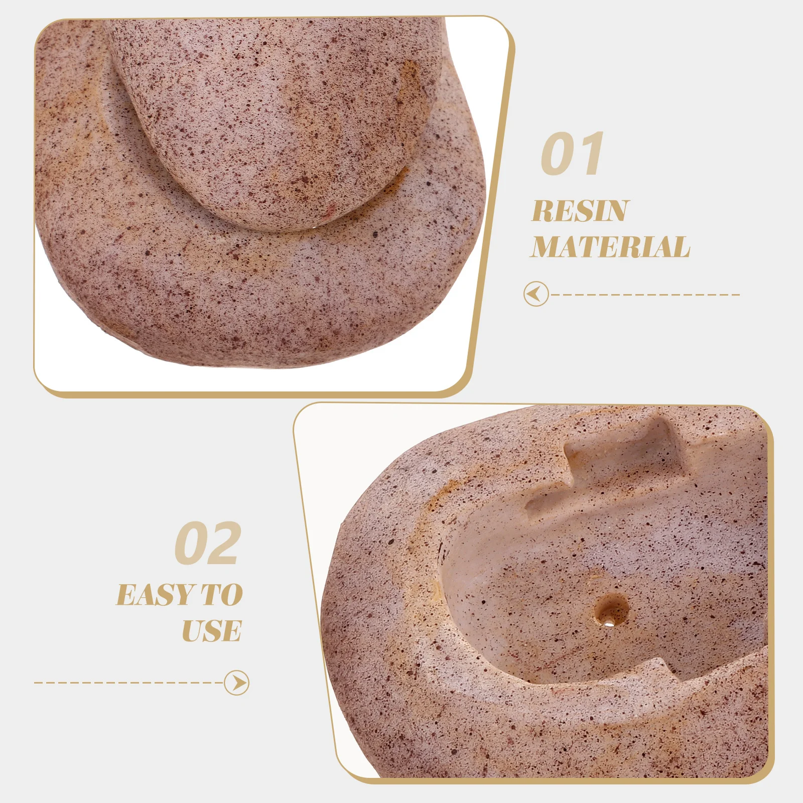 

CANIGHT Hidden Key Box Outdoor Fake Lock Box Garden House Waterproof Key Storage Rock for Outside