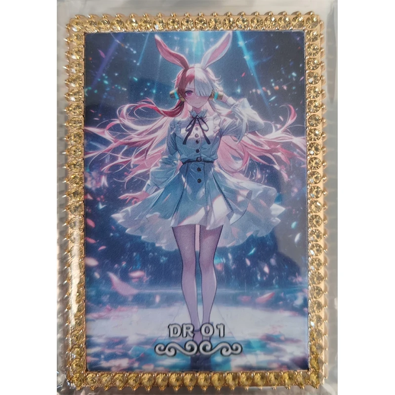 Anime One Piece Hancock Nami Robin Vivi Uta Perona Reiju Yamato Luffy Ace Diamond Card Collection Cards Christmas Birthday Gifts