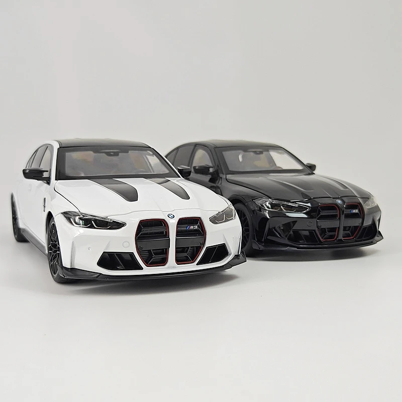 

1:18 simulation BMW M3 CS LCI alloy supercar model, doors and engine hood, trunk can be opened, static ornament gift