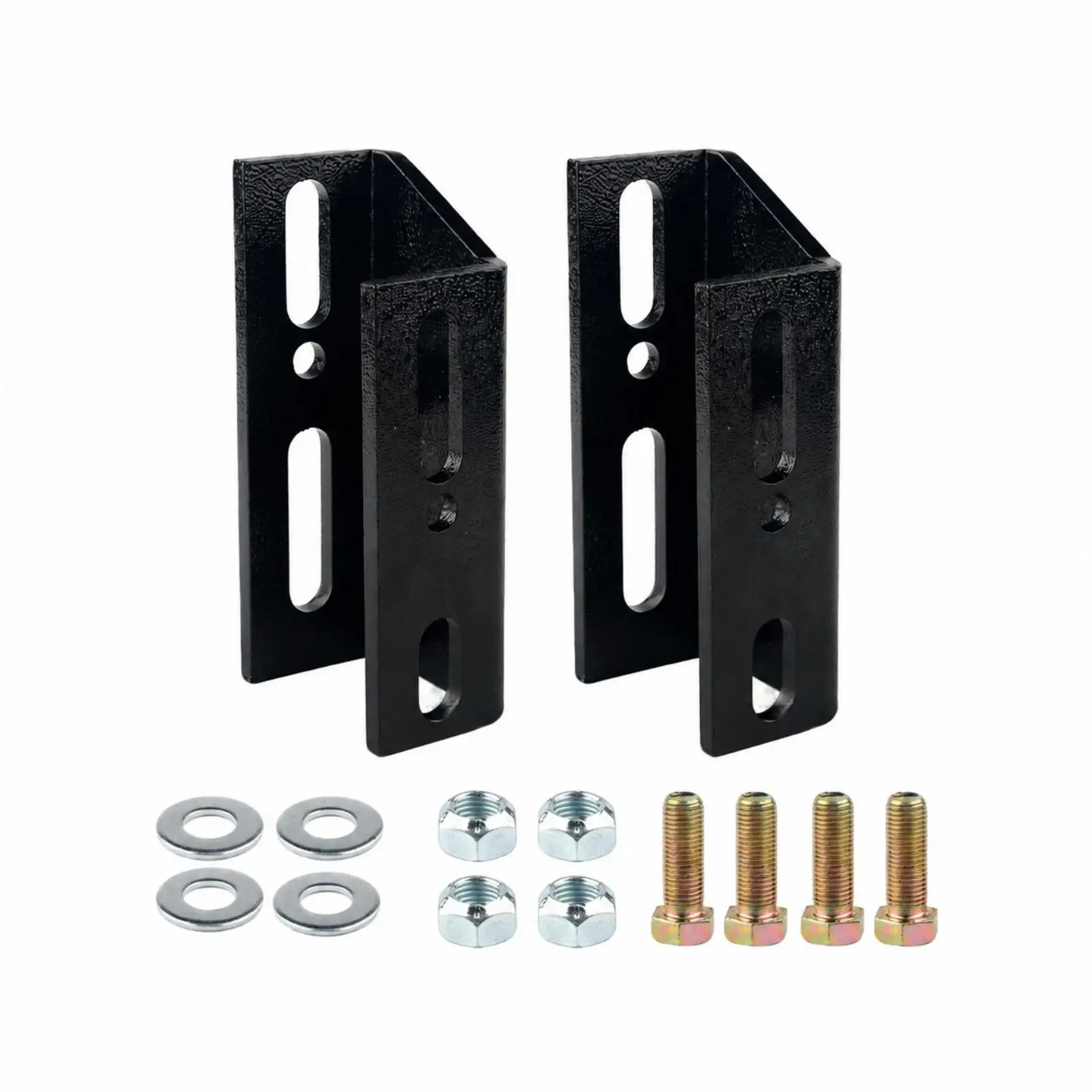 Front Anti-Roll Bar Drop Bracket High Strength Anti-Roll Bar Drop Bracket with Mounting Hardware Direct Fit Bolt-On
