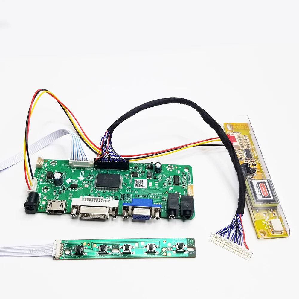 

Плата контроллера для LTN184KT01 LTN184KT01-A01/A02/A03/F01 LTN184KT02 LTN184KT03 HDMI+DVI+VGA 1680X945 ЖК-дисплей с аудиопанелью
