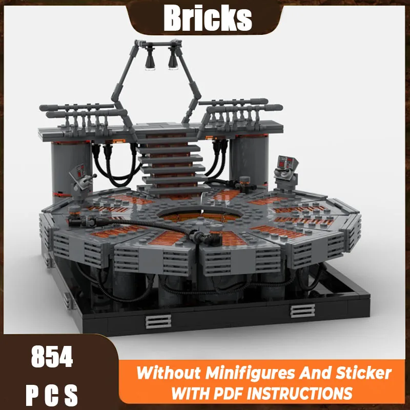 Exquisite New Product MOC Building Blocks Planet Movie Model Skywalker Dueling Arena Technology Modular Children's Toy DIY  Set