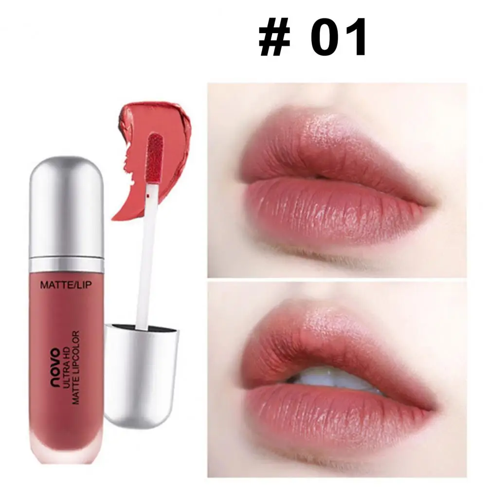 Lip Glaze Niet-plakkerige formule Langdurige lipgloss Langdurige matte lippenstift voor glanzende lippen Hydraterende waterdichte lip