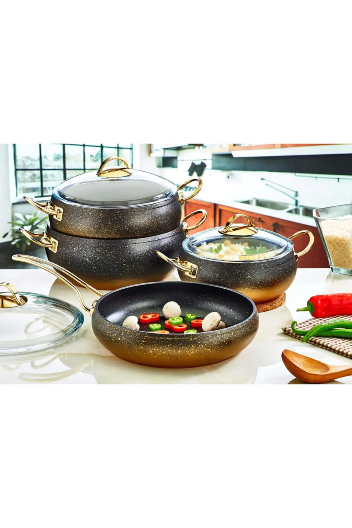 

DOLBOVI sphere granite Cookware Set Cookware Set