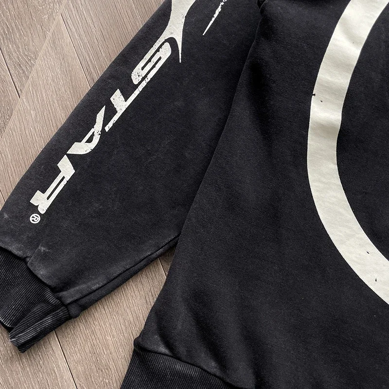 HS Cotton Hoodie With Zipper Wash