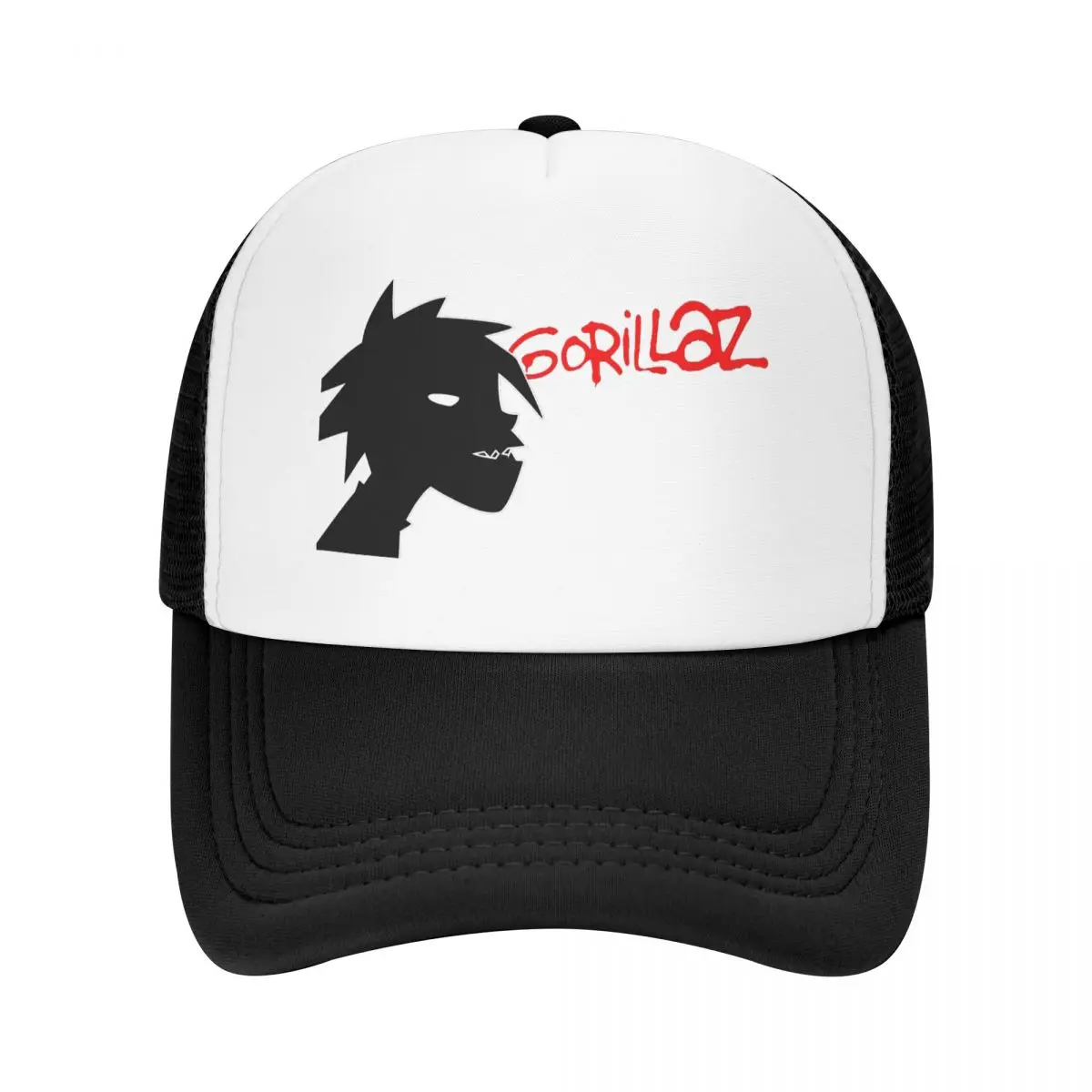 Gorillaz Cap Fashion Casual Mesh Baseball Caps Adjustable Hat Hip Hop Summer Unisex Baseball Hats Polychromatic