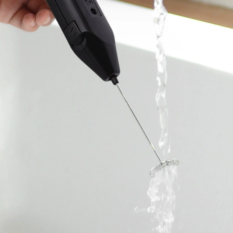 Блендер Электрический беспроводной с венчиком для взбивания яиц и капучино