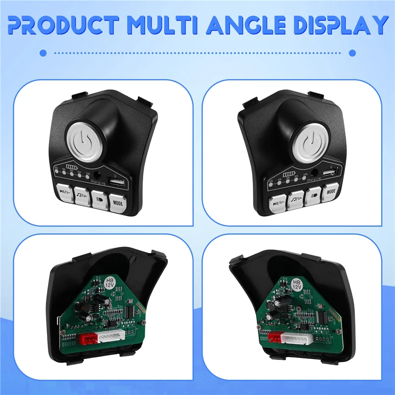 Scheda madre di controllo centrale HB12V Lettore musicale Scheda di controllo moto elettrica per uso bambini
