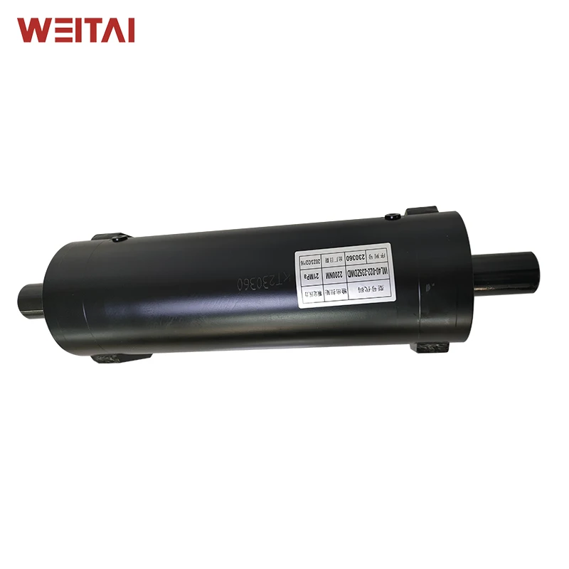 WEITAI New Design L40 series Helical hydraulic rotary actuator High Torque Rotating Hydraulic actuator