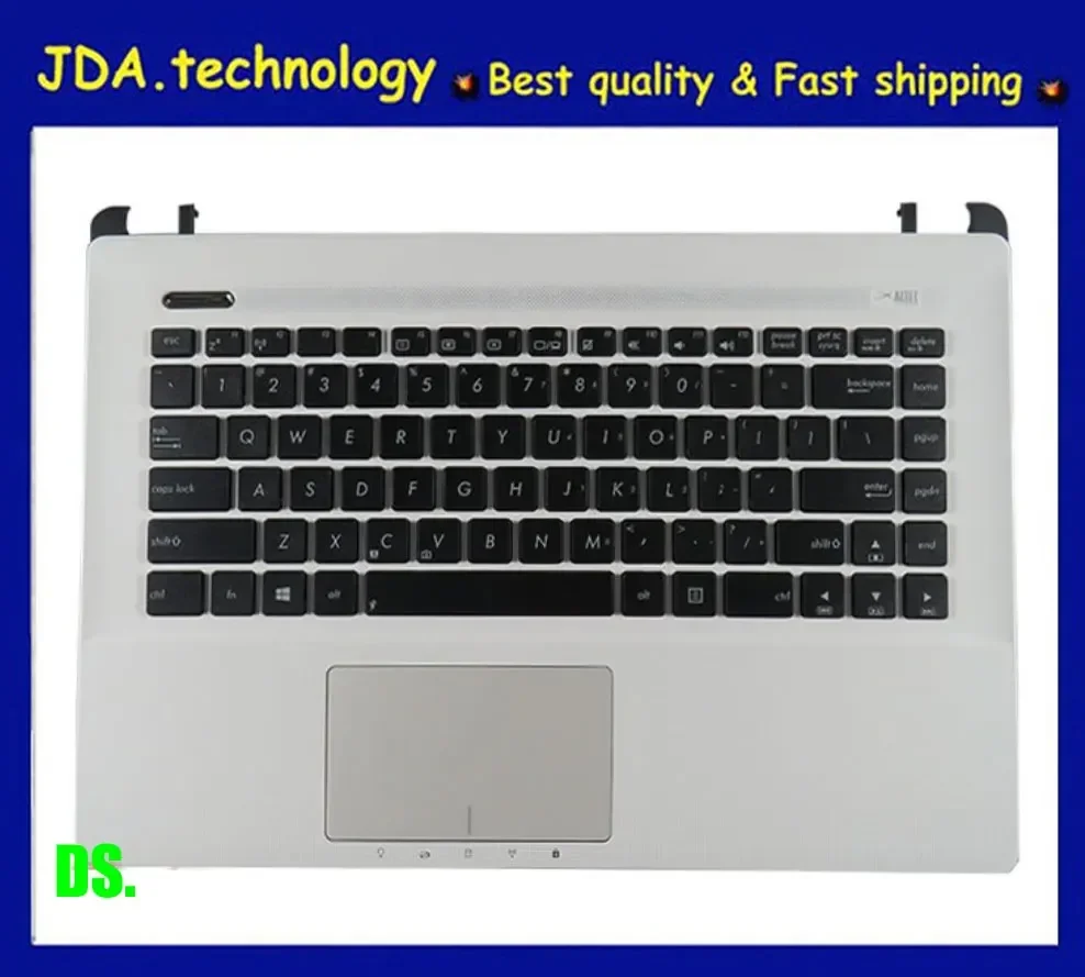 New for ASUS A45 X45 K45 K45VD K45VM K45V A85 A85V A45V A45A R400 R400V A85V palmrest US keyboard upper cover Touchpad,White