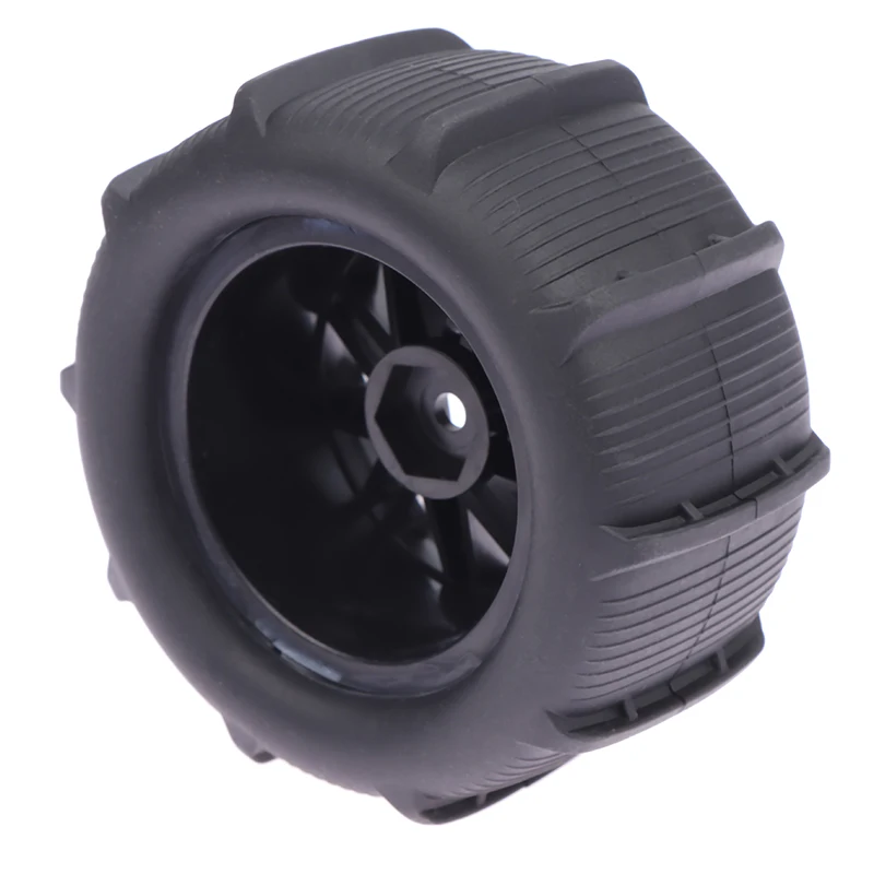 Pneu de neve Roda de pá para carro RC, caminhão, 144010, 124016, 124017, SCY16101Pro, 16102 Pro, MJX, 16207, 16208, 16209, 16210, 4 peças