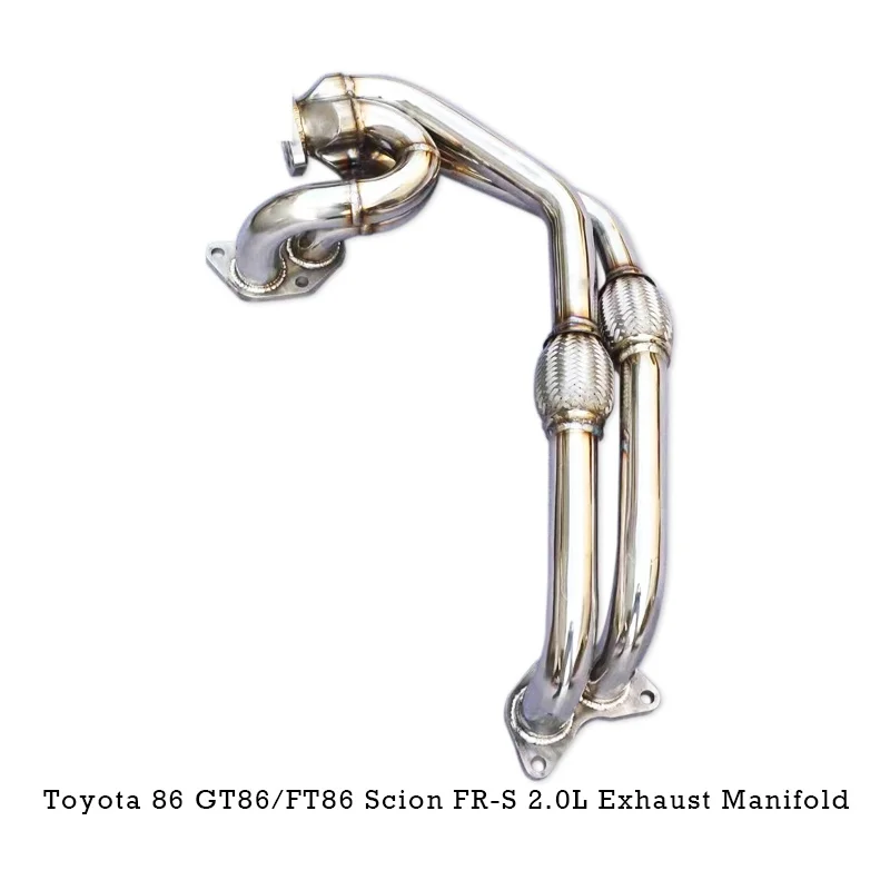 The first section of plantain Exhaust Manifold For Toyota GT86/FT86/86 Coupe 2.0 GT 2012-2021 High quality  Stainless Steel Down