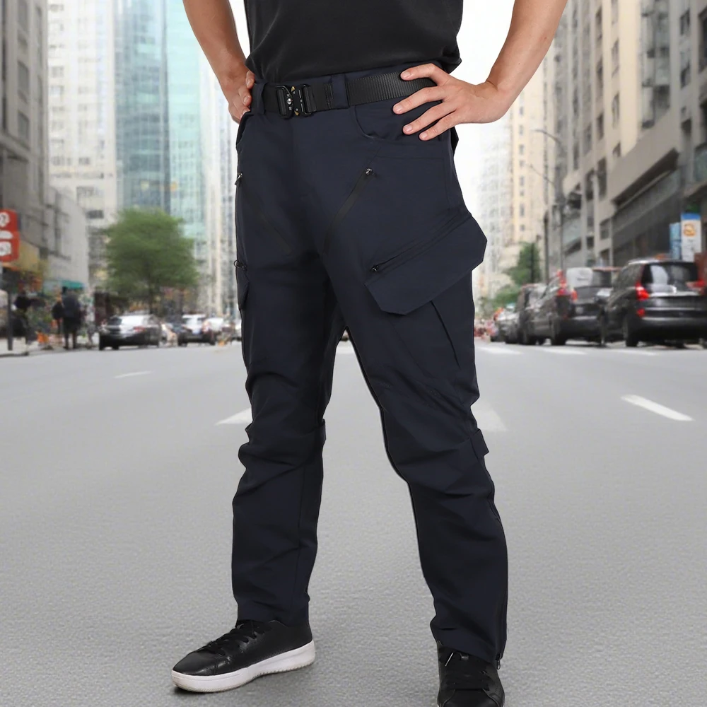 السراويل التكتيكية الرجالية العسكرية القتالية ربيع الخريف سوفتشيل الرياضة مقاوم للماء مرونة المشي لمسافات طويلة التخييم تسلق الصيد بنطلون