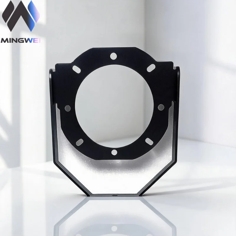 MW Audio Metal Mounting Bracket for R2 Horn Speaker, Heavy Duty Steel Yoke/Swivel Bracket for Stage Pro Audio Sound System
