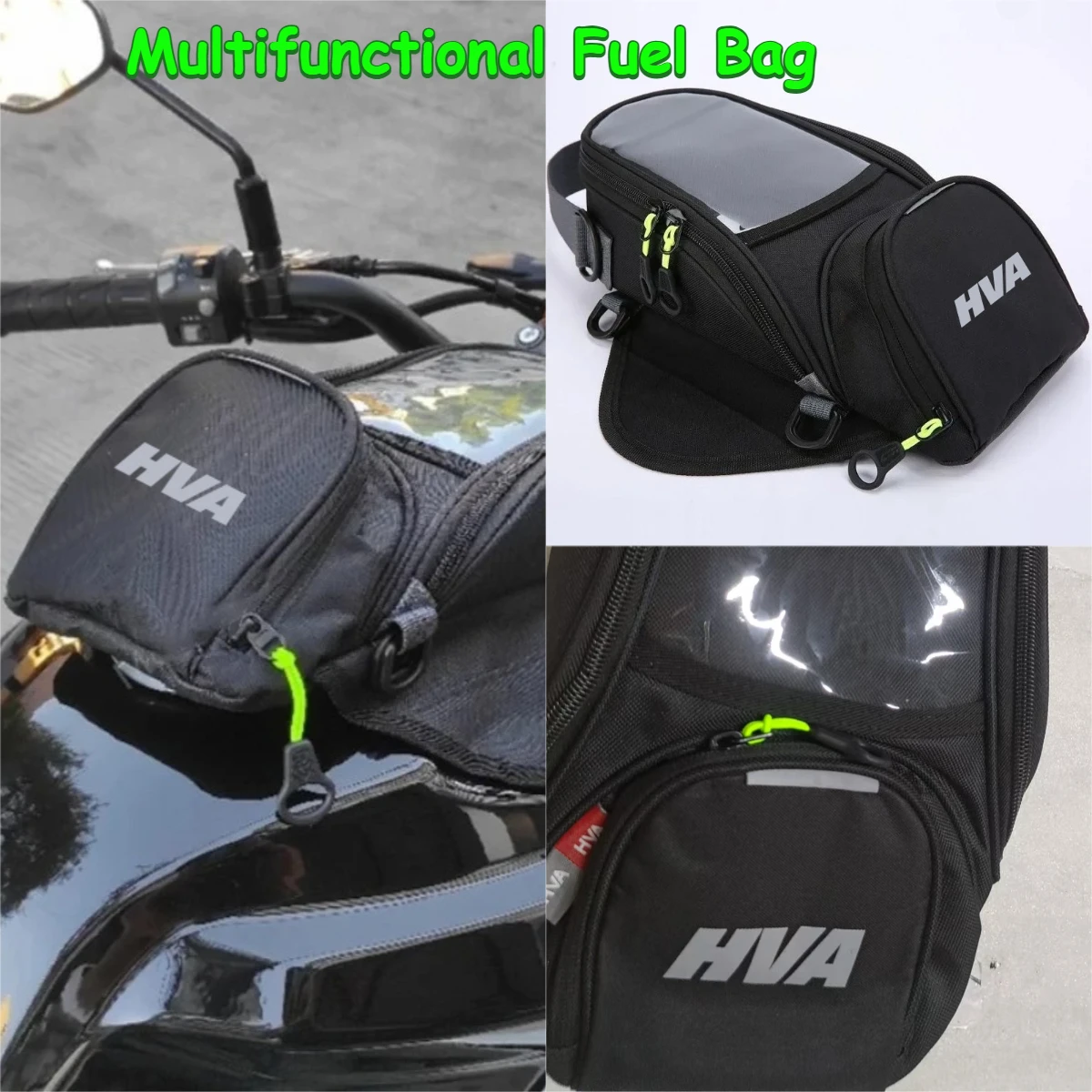 

Tool Backpack Portable Mobile Phone Navigation Tank bag for HVA Multifunctional Small Oil Reservoit Package Motorcycle Fuel Bag