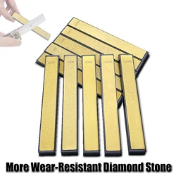 1600# Golden Diamond Stone Fixed Angle Sharpener Sharpening Stone Kitchen Knife Sharpening System Tool Household Whetstone Apex