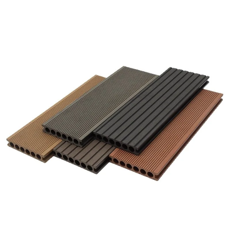 Outdoor round hole plastic wood floor garden balcony villa garden