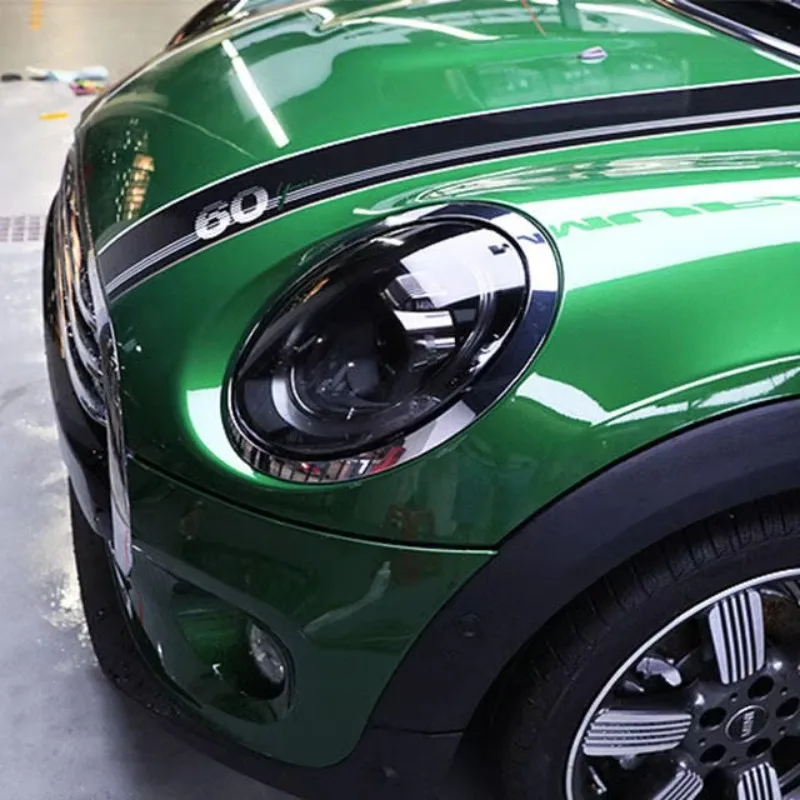 طبقة حماية لمصباح السيارة باللون الرمادي الخفيف من مادة TPU للمصباح الأمامي مع الهواء بدون هواء #2