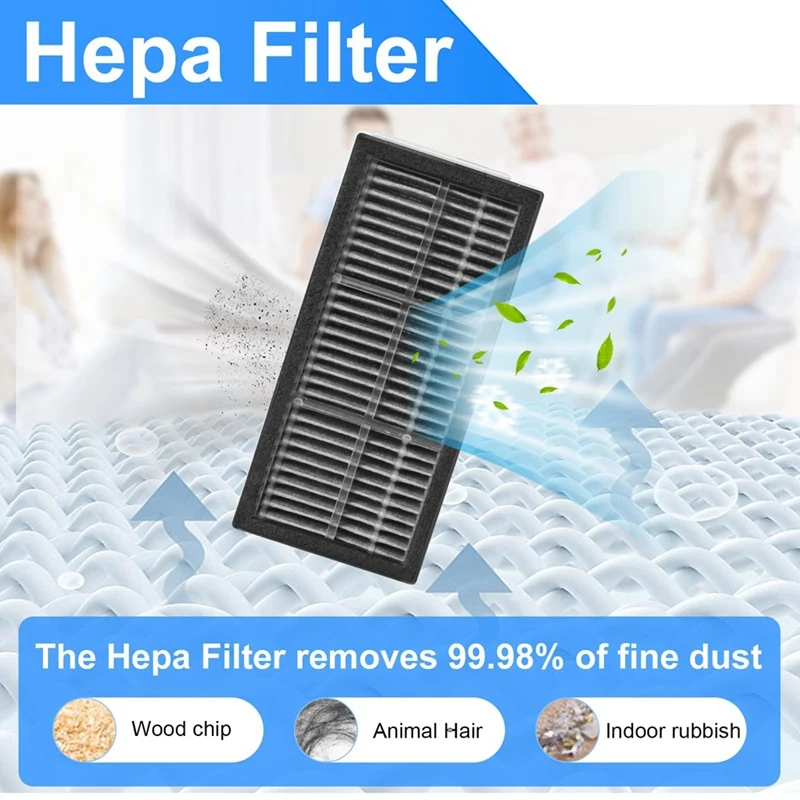 สำหรับ dreame X30อัลตร้า/L10s โปรแปรงด้านข้างพิเศษแผ่นกรองซับฝุ่นอะไหล่เปลี่ยนถุงเก็บฝุ่น