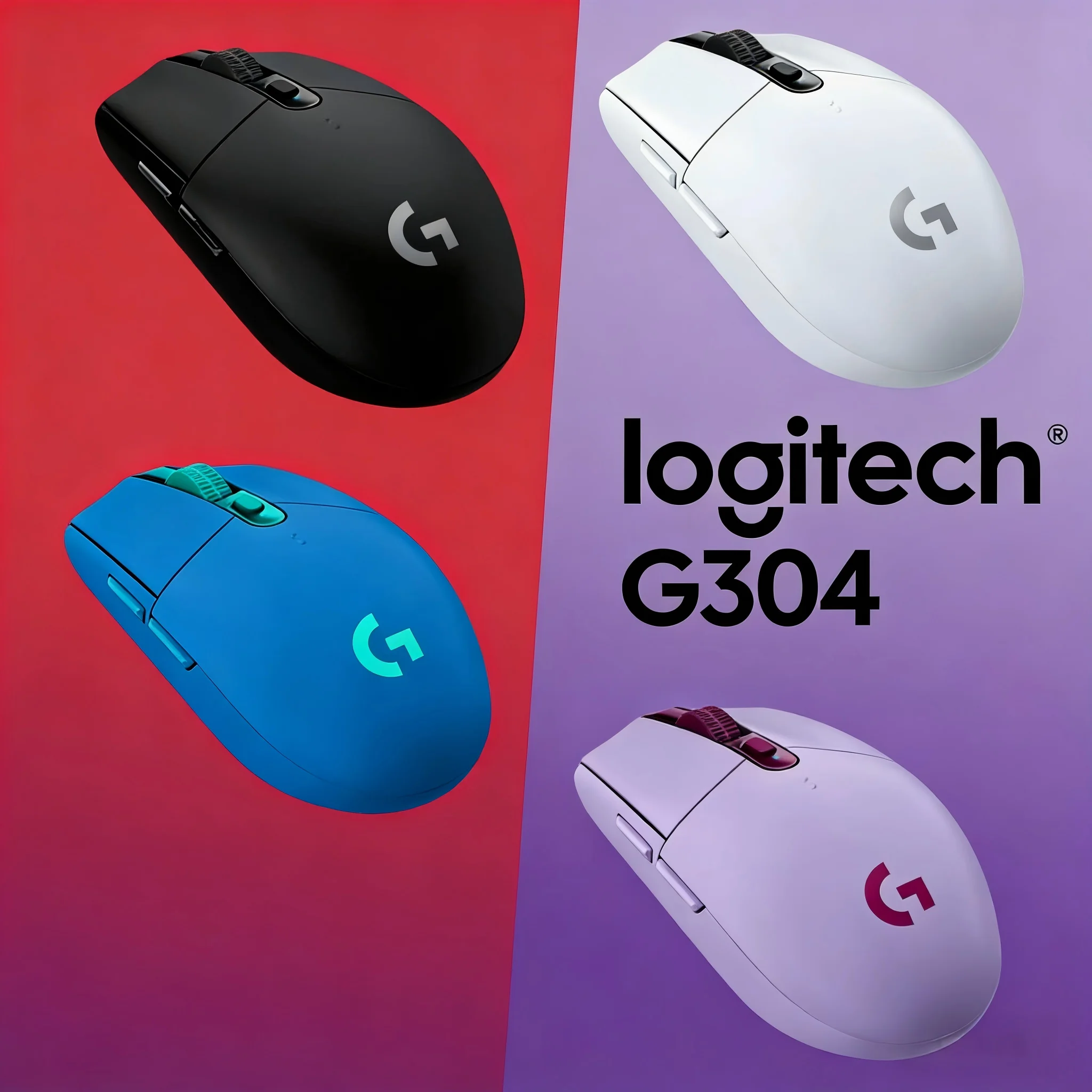 

Logitech G304 / G305 Wireless Mouse, Gaming Sessions & Office Tasks, Programmable Buttons for PC Users