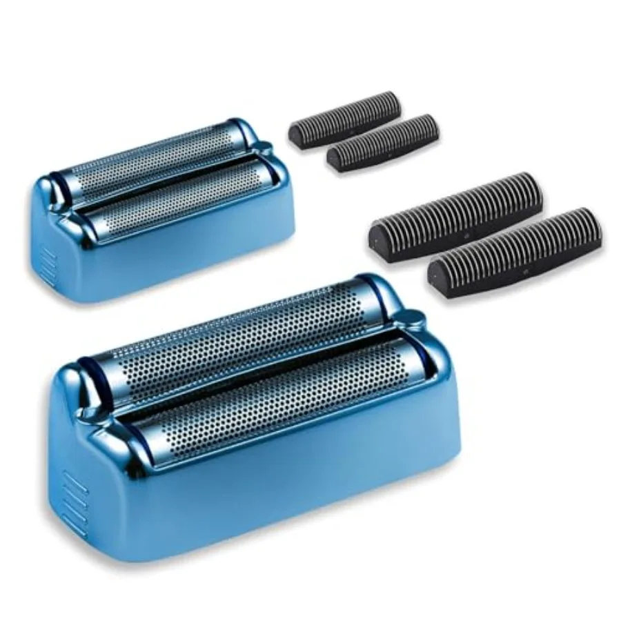 

2 Pack Shaver Replacement Foil and Cutter Compatible with BaBylissPRO FXONE FX Double Foil Stick Shaver