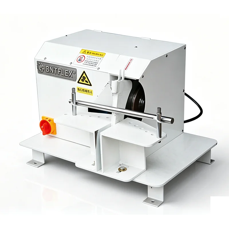 Compact High-Speed 2 Inch Hydraulic Hose Cutting Machine Smokeless Dust-Free Mini White High-Pressure Oil Pipe Cutter