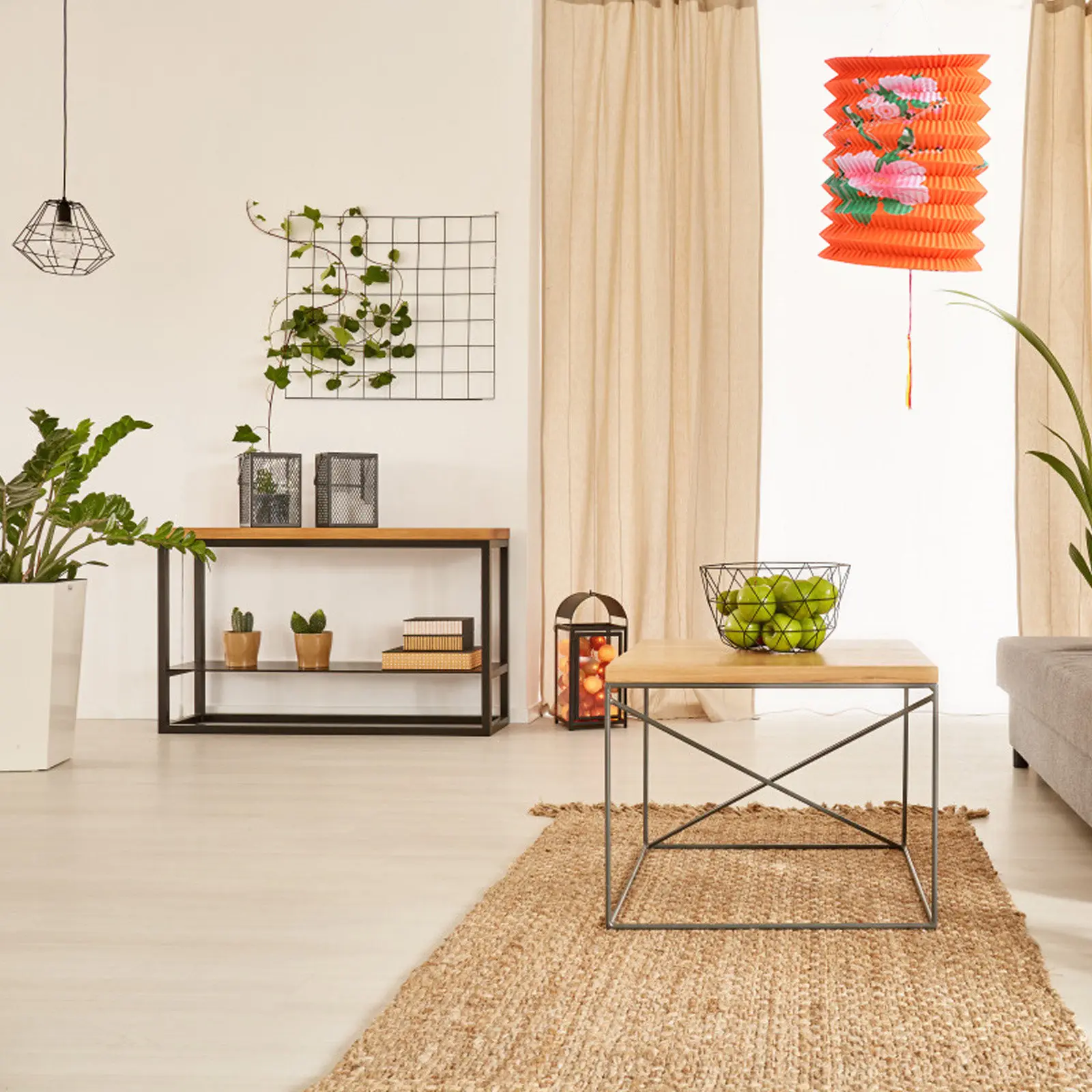 

12Pcs Chinese New Year Lanterns Decorative Paper Hanging Lanterns for Spring Festival Home Garden Decoration Warm Holiday