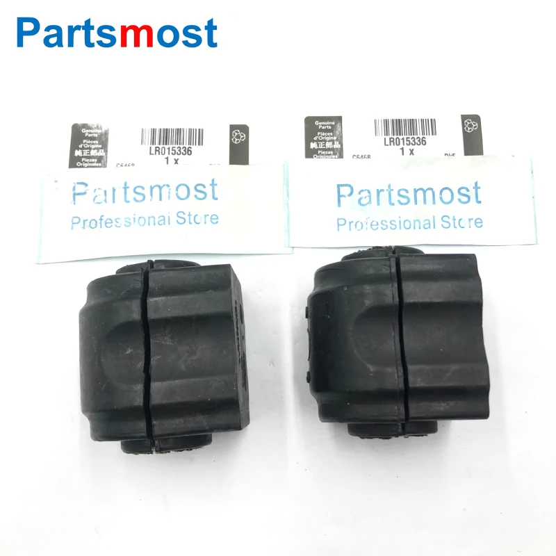 LR015336 RGX500060 2 PIECES OF REAR STEERING & SUSPENSION STABILIZER SWAY BAR BUSHINGS FOR LAND ROVER DISCOVERY LR3 LR4 2010-