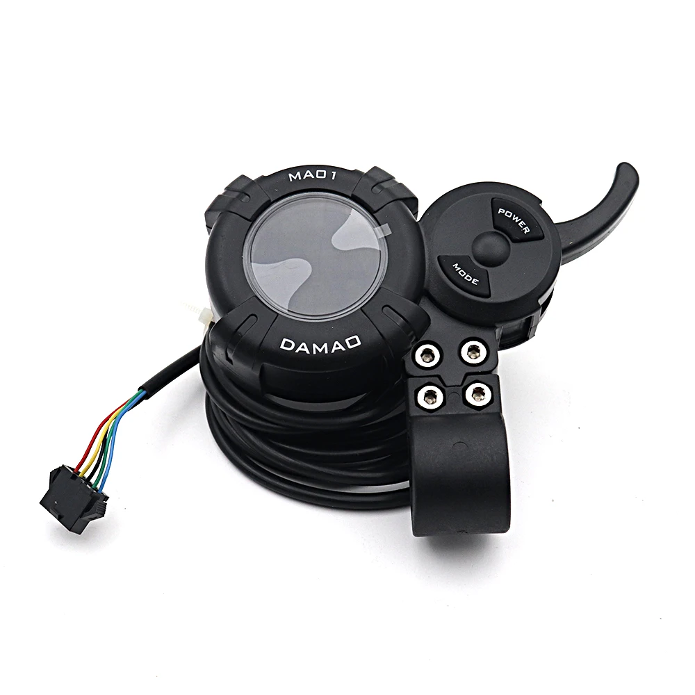 Original FLJ Electric Scooter Knuckle Throttle Switch DAMAO MA01 LCD Display 60V 72V High Speed Motor Controller