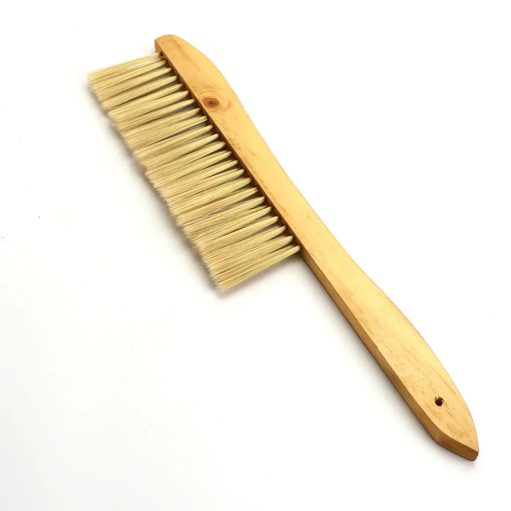 Beehive Cleaning Brush Single Two Three Rows Pig Bristle Horse Tail Hair Wood Handle Bee Sweep Brushes Beekeeping Beekeeper Tool