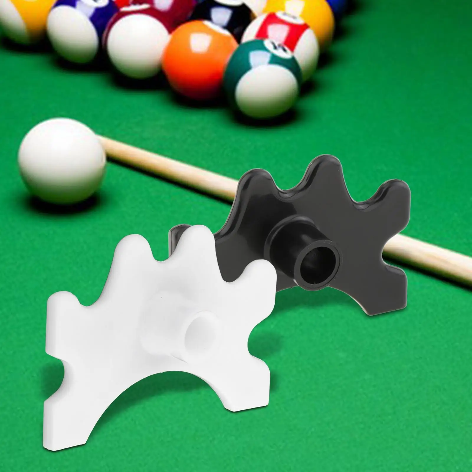 Billiard Cue Bridge Head Lightweight Billiard Rod Frame Snooker Pool Cue Rack for Club Equipment Billiard Accessory Home Indoor
