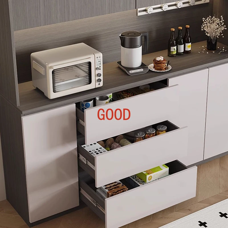 رف كتب جداري من الخيزران الهندي الأبيض ، ألواح جانبية بسيطة ، خزائن غرفة المعيشة ، طاولة بجانب السرير ، أثاث دولآب ، OK50CJ