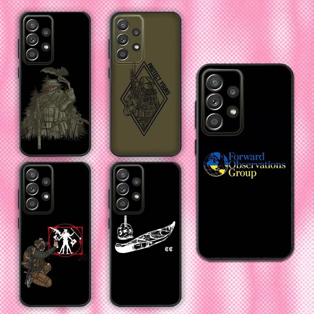 

FOG Forward Observations Group Phone Case For Samsung Galaxy A13,A21s,A22,A31,A32,A52,A53,A71,A80,Soft Black Shell
