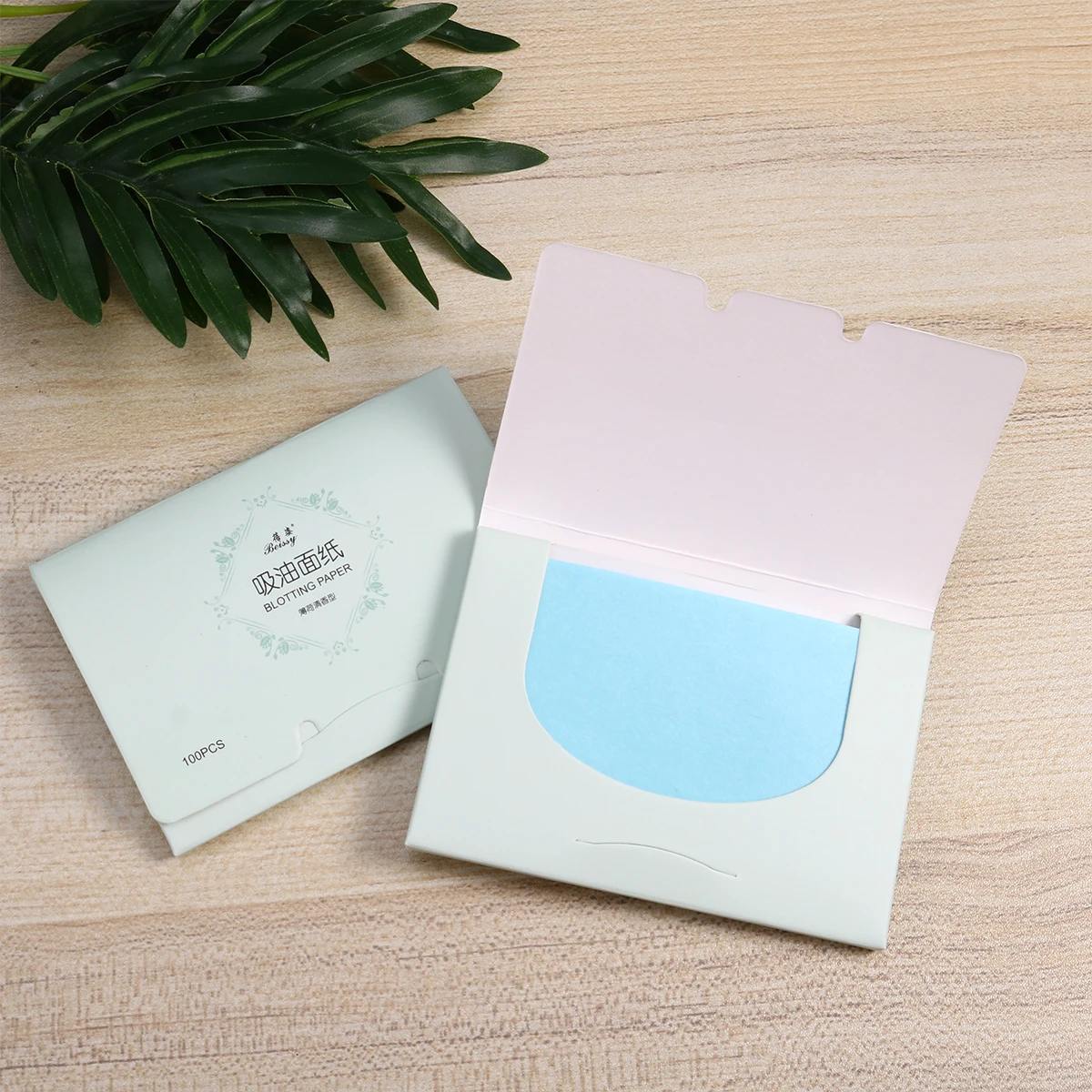 

Oil Blotting Paper for Oily Skin 2 Boxes Facial Sheets T Ultra Thin Unisex Portable Double Sided Absorbing Papers