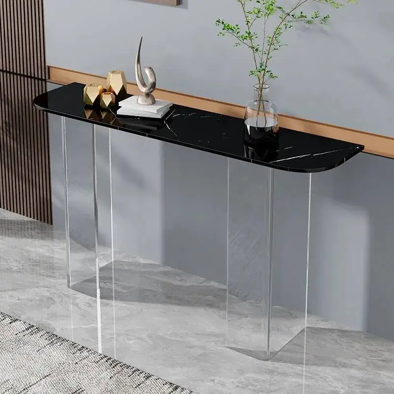 

Minimalist Premium Tables Simple Console Beauty Nordic Modern Corner Table Aesthetic Unique Schreibtisch Living Room Furniture