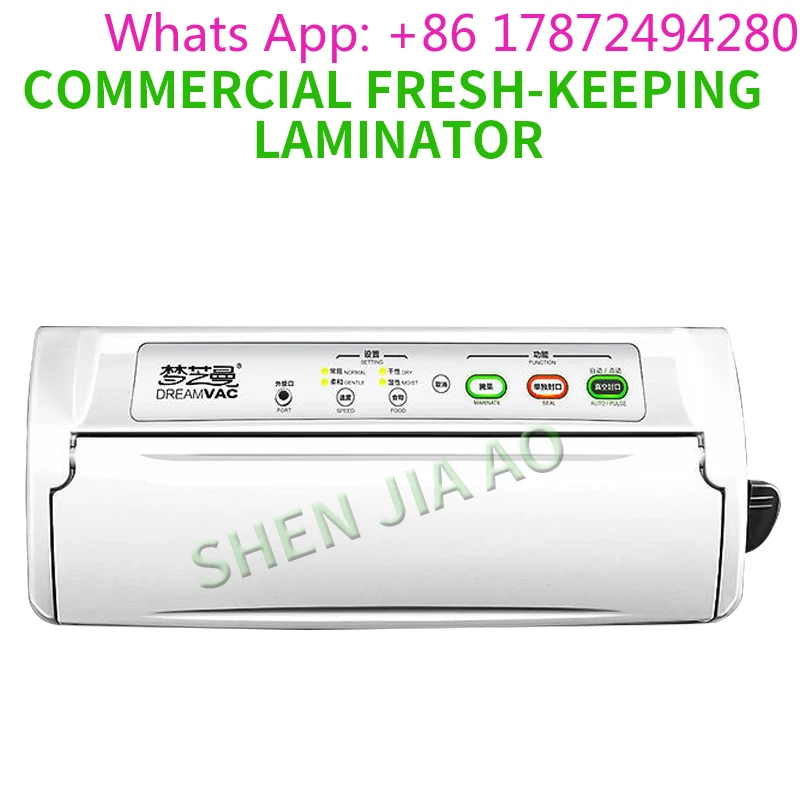 Commercial Vacuum Packaging Machine Vacuum Food Sealing Machine Dry And Wet Small Food Vacuum Sealing Tea Laminating Machine 1PC
