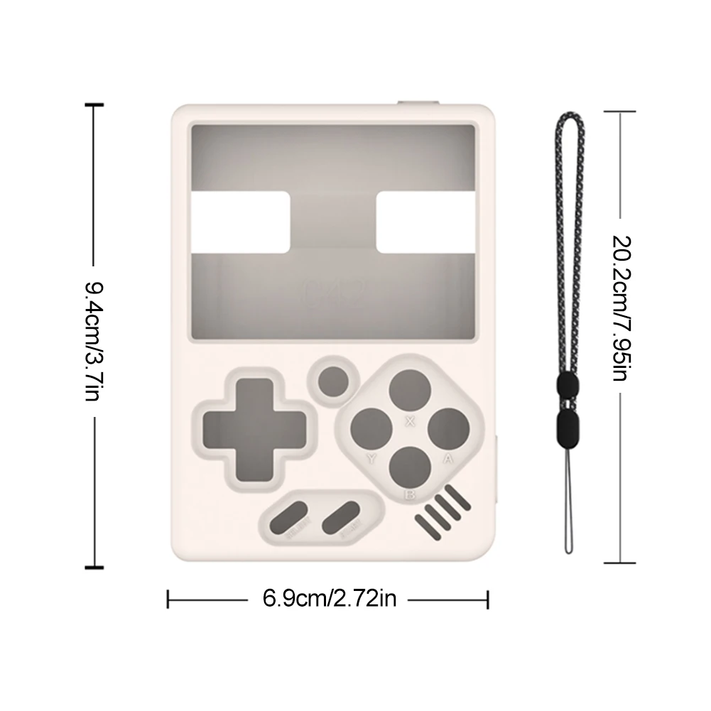 ซิลิโคนกันกระแทกป้องกันกรณี Anti-Scratch Protector SHELL ผิวนุ่มสําหรับ MIYOO Mini V4 เกมอุปกรณ์เสริม