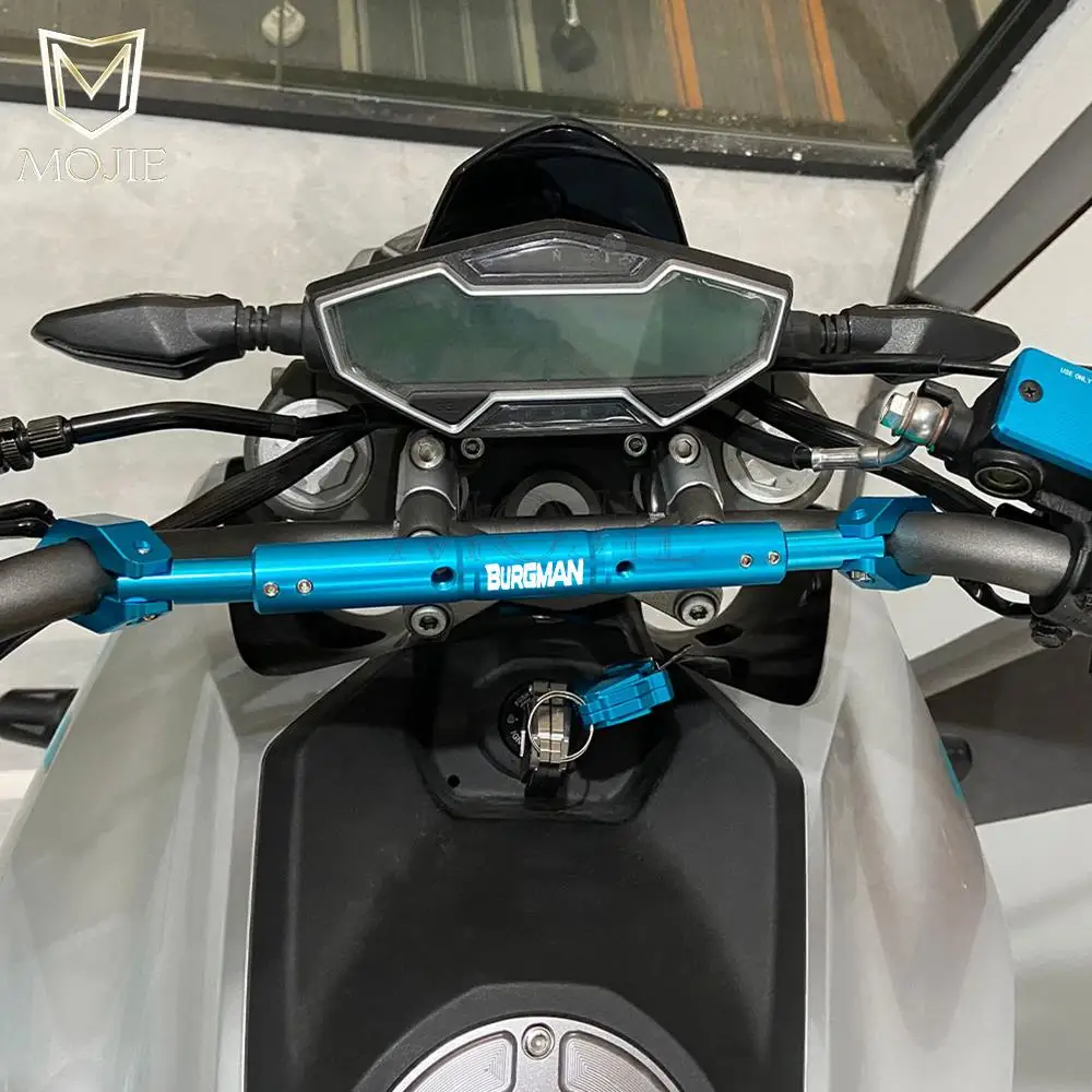 Motorcycle Modified Phone Holder Extension Handlebar Balance Bar For SUZUKI BURGMAN 125 200 400 650 BURGMAN650 1999-2021 2022