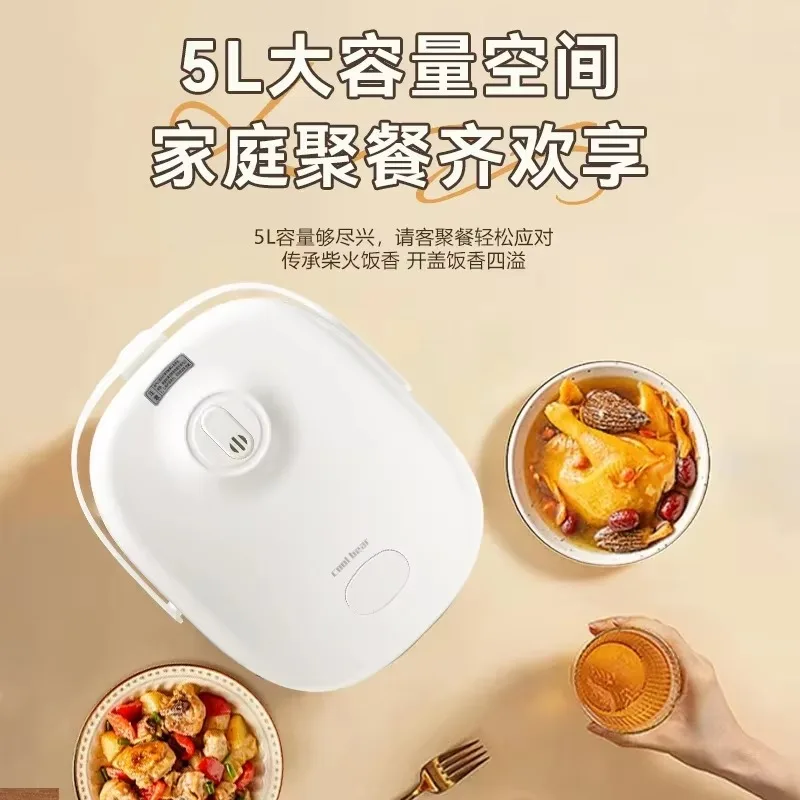 FirmHome StoreElectric Rice Cooker 5L Auto Cook Smart Timer Multi Function Ceramic Lined Pot Wholesale Home Kitchen Appliances