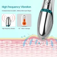 Electric Eyes Massager Beauty RF Eye Care Device Fatigue Relieve Dark Circle Eye Bag Remoal Anti Wrinkle Face Massage Eye Tool