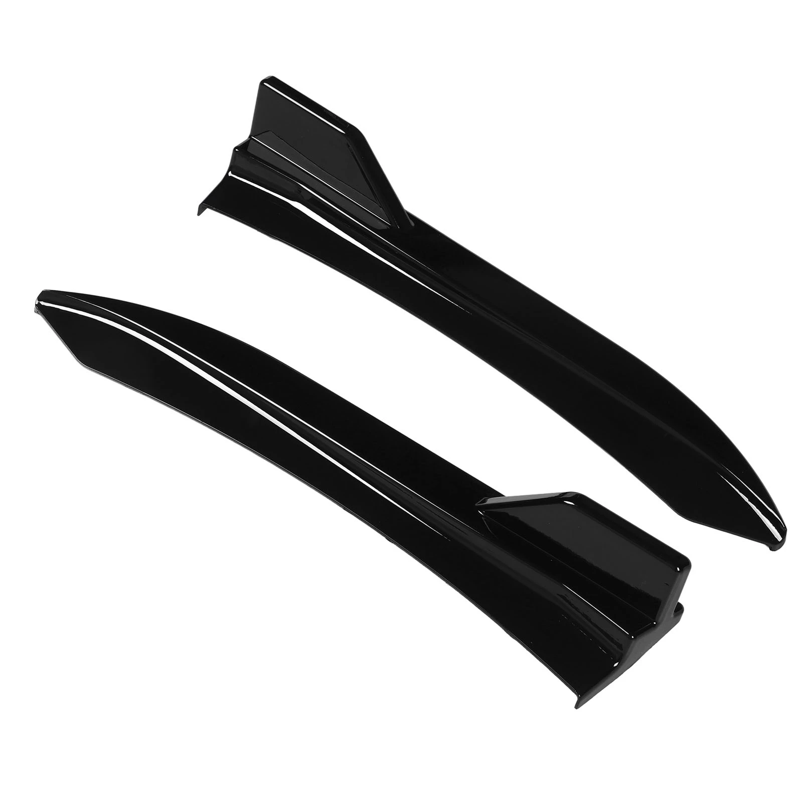 Rear Bumper Side Skirt Lip Splitter High Strength Car Rear Side Diffuser Anti Deformation Rear Bumper Canard Protector for Car