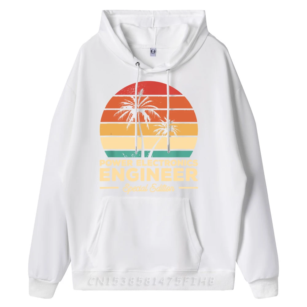 Geek Vintage Power Electronics Engineer Engineering ملابس منقوشة بكم طويل البلوز أحدث طاقم الرقبة رجل هوديس