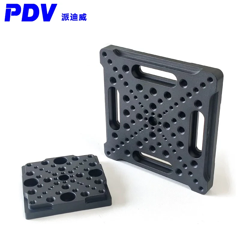 DB06 DB07 Baseplate displacement sliding table transfer plate Bread plate with M2M3M4M6 threaded hole matrix perforated plate