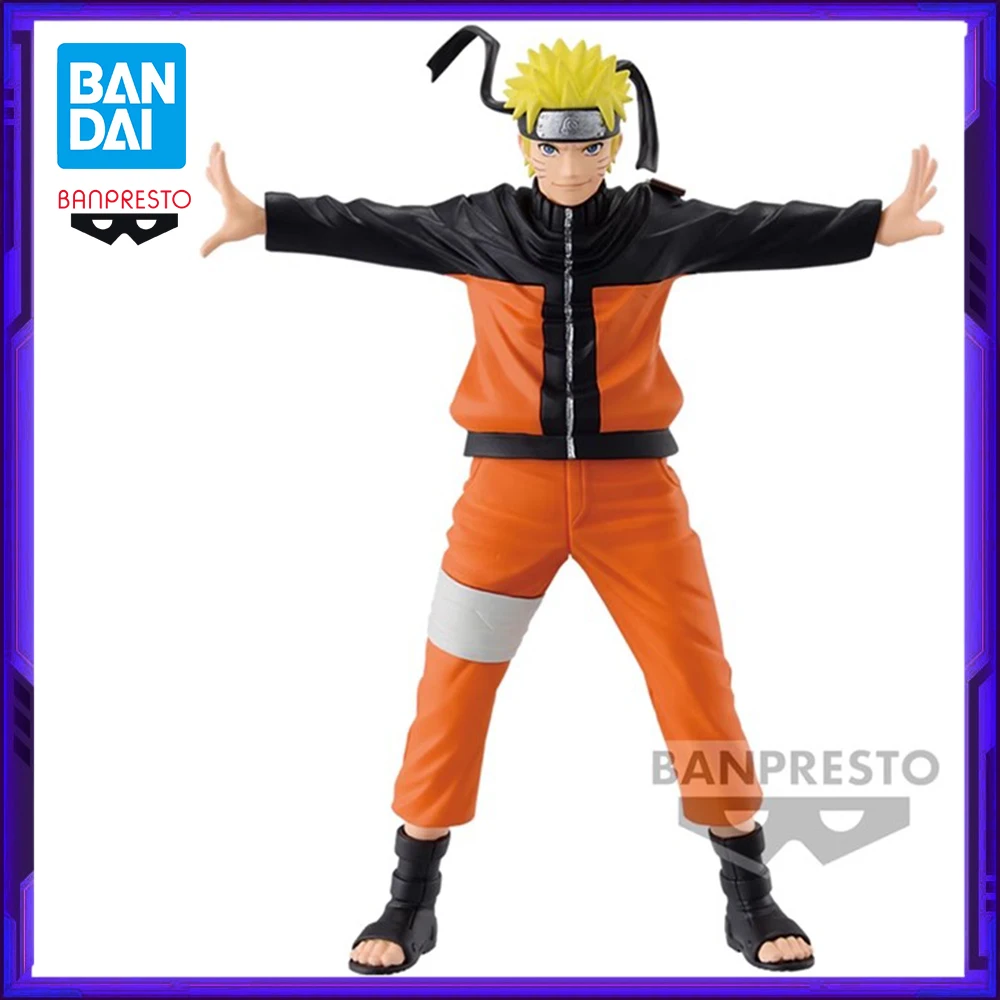 

In Stock Bandai Original Banpresto NARUTO Panel Spectacle Uzumaki Naruto Anime Action Figure Model Figures Toys