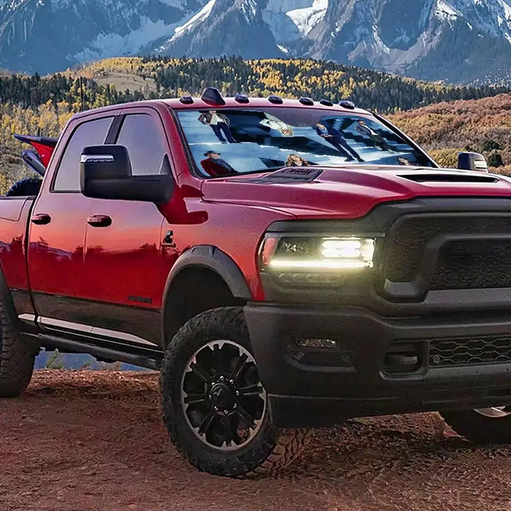 فيلم-أنت أرني الآن أنت لا ستائر مظلة السيارة للزجاج الأمامي المضاد للأشعة فوق البنفسجية حماية أمامية من الشمس واقي التبريد